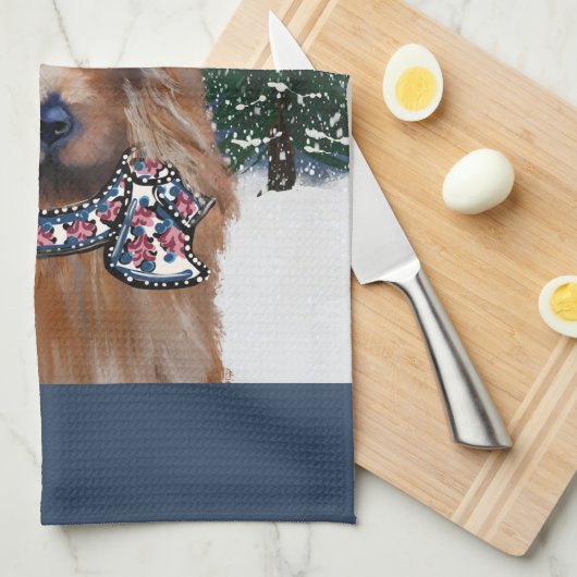 Linge De Cuisine Terrier australien (Quart Plié)