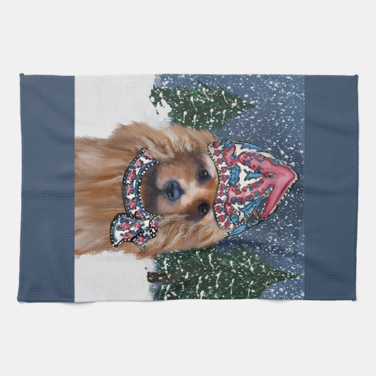 Linge De Cuisine Terrier australien (Horizontal)