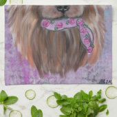 LINGE DE CUISINE TERRIER AUSTRALIEN (Plié)