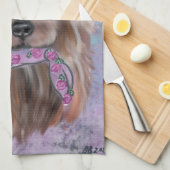 LINGE DE CUISINE TERRIER AUSTRALIEN (Quart Plié)