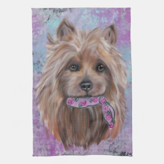 LINGE DE CUISINE TERRIER AUSTRALIEN (Vertical)