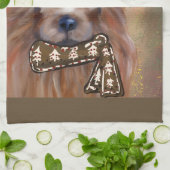 LINGE DE CUISINE TERRIER AUSTRALIEN (Plié)
