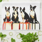 Linge De Cuisine Terrier de Boston Ⅰ (Plié)