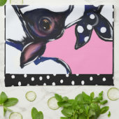 Linge De Cuisine Terrier de Boston (Plié)