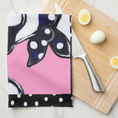 Linge De Cuisine Terrier de Boston (Quart Plié)