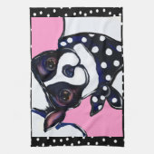 Linge De Cuisine Terrier de Boston (Vertical)