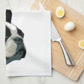 Linge De Cuisine Terrier de Boston (Quart Plié)