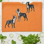 Linge De Cuisine terriers de Boston (Plié)
