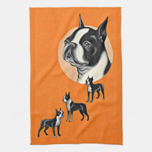 Linge De Cuisine terriers de Boston