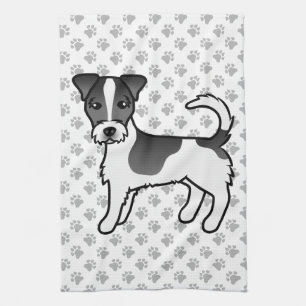 Linge De Cuisine Tervueren Jack Russell Terrier chien à poil dur no
