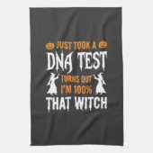 Linge De Cuisine Test ADN sorcière drôle Halloween Graphique (Vertical)
