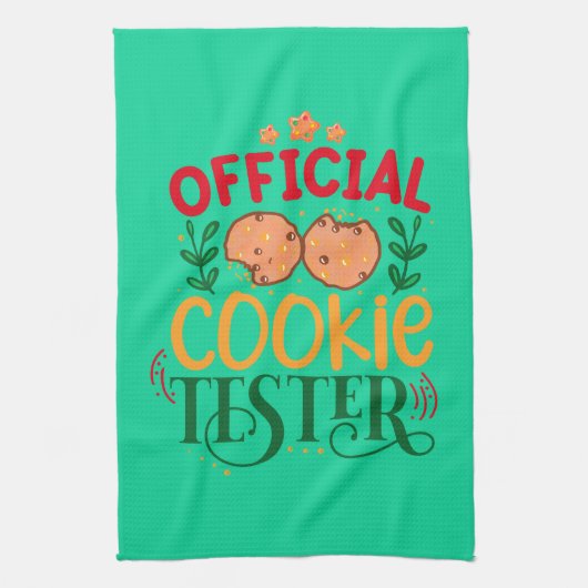 Linge De Cuisine Testeur officiel de cookies (Vertical)