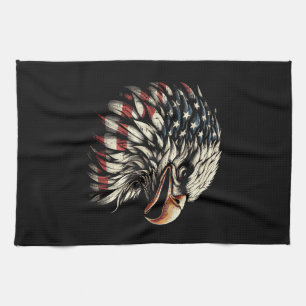 Linge De Cuisine Tête d'aigle chauve Drapeau américain USA Hommes P