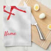 Linge De Cuisine Tête de patinage synchronisée rouge arabesque (Quart Plié)