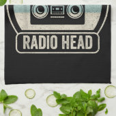 Linge De Cuisine Tête radio Vintage (Plié)