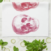 Linge De Cuisine Têtes de squelette (Plié)