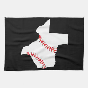Linge De Cuisine Texas Baseball State drôle Texas Baseball