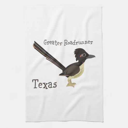 Linge De Cuisine Texas Greater Roadrunner (Vertical)