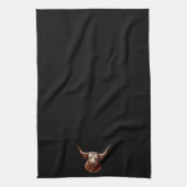 Linge De Cuisine Texas Longhorn (Vertical)