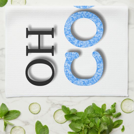 Linge De Cuisine Texte Cool (Plié)