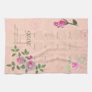 Linge De Cuisine Texte de l'année JW personnalisable avec calendrie