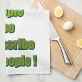 Linge De Cuisine Texte drôle non mûr (Quart Plié)