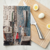 Linge De Cuisine Texte personnalisé Monténégro (Quart Plié)