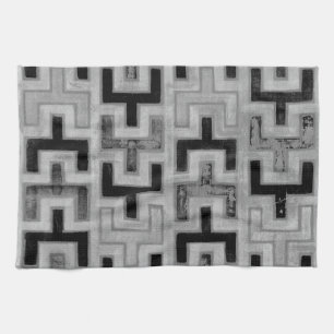Linge De Cuisine Textile de Mudcloth d'Africain avec les motifs