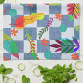 Linge De Cuisine Textura floral (Plié)