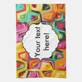 Linge De Cuisine Texture colorée de trous (Vertical)