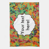 Linge De Cuisine Texture colorée de trous (Vertical)