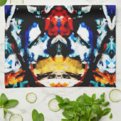 Linge De Cuisine Texture couleur Abstraite (Plié)