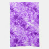 Linge De Cuisine Texture crumplée violette (Vertical)