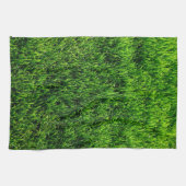 Linge De Cuisine Texture d'herbe verte d'un terrain de football (Horizontal)