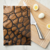 Linge De Cuisine Texture du générateur (Quart Plié)