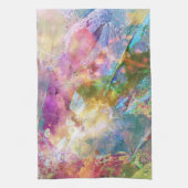 Linge De Cuisine Texture grunge abstraite avec la peinture 3 (Vertical)