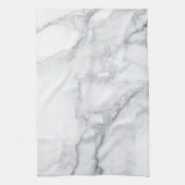 Linge De Cuisine texture Marbre blanc (Vertical)