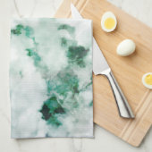 Linge De Cuisine Texture marbrée de quartz (Quart Plié)