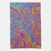 Linge De Cuisine textures psychodeliques (Vertical)