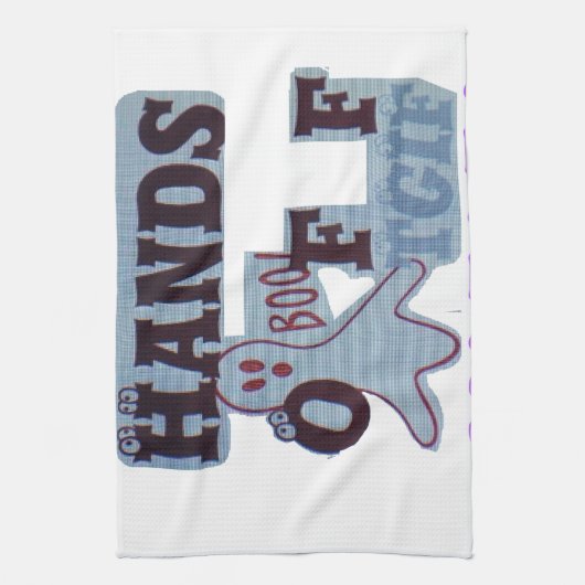 Linge De Cuisine TGIF Hakuna Matata mains off Boo Drôle Visage (Vertical)