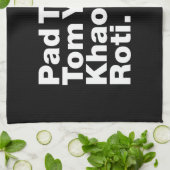 Linge De Cuisine Thai Street Food (Plié)