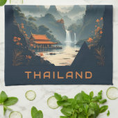 Linge De Cuisine Thaïlande (Plié)