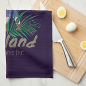 Linge De Cuisine Thaïlande Elephant Drapeau Jungle Feuille Souvenir (Quart Plié)