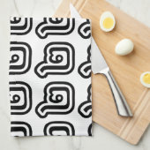 Linge De Cuisine Thaïlande Numéro 2 / Deux / ๒ (Chanson) Script tha (Quart Plié)