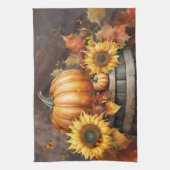 Linge De Cuisine Thanksgiving Automne Feuilles du feuillage d'autom (Vertical)