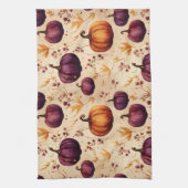 Linge De Cuisine Thanksgiving Citrouille Patch Citrouilles Automne  (Vertical)