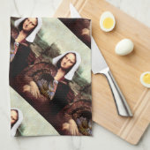 Linge De Cuisine Thanksgiving Mona Lisa Pilgrim (Quart Plié)