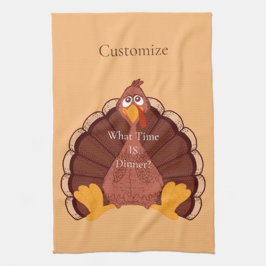 Linge De Cuisine Thanksgiving Turkey Thunder Cove (Vertical)
