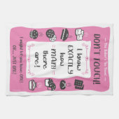 Linge De Cuisine The Baker's Tea Towel Gift (Pink) (Horizontal)