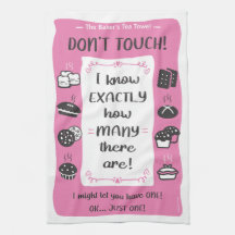 The Baker's Tea Towel Gift (Pink)